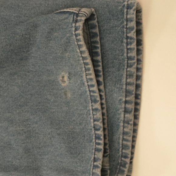Vintage Osh Kosh B Gosh Carpenter Denim Blue Jeans Women's 29/32 w Measurements - Picture 14 of 15